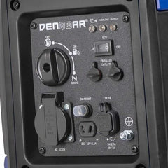 DENQBAR DQ-2000 Inverter Generator 2000W Petrol Generator with 230V, USB Fast Charging, Super Quiet Nibeza Style