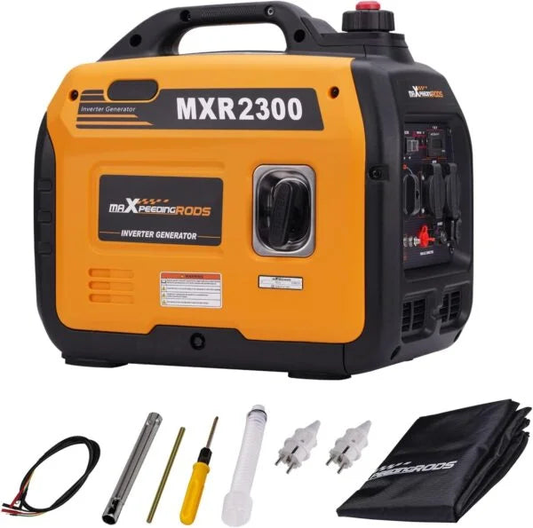 MaXpeedingrods 2300W Super Quiet 4-Stroke Petrol Inverter Generator Nibeza Style
