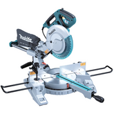 Makita LS1018L 240v 260mm 10″ sega troncatrice scorrevole con laser + supporto per gambe Nibeza Style