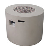 Latitude Run Caelan Outdoor Propane Gas Fire Pit Table Nibeza Style