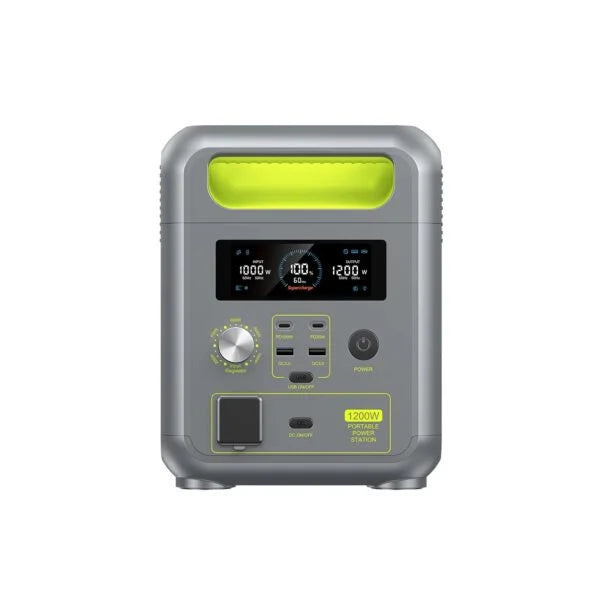 Fossibot F1200 Portable Powerstation Solar Generator 1024wh 1200w-2400w Nibeza Style