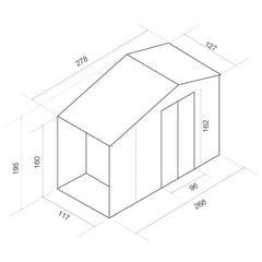 Gardiun Garden House Toronto 3.53 m² Nibeza Style