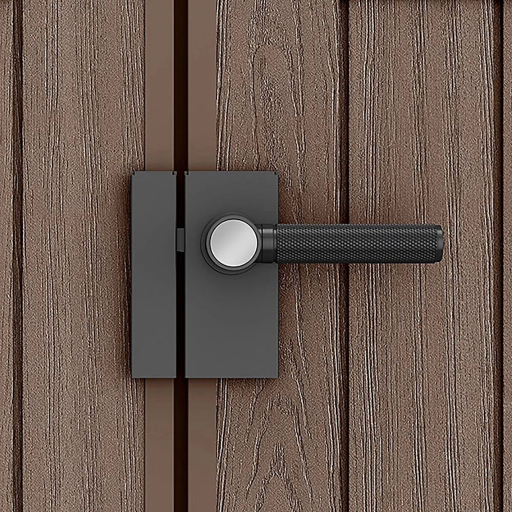 Keter Darwin 8X6 Ft Apex Plastic 2 Door Shed With Floor & 1 Window Nibeza Style