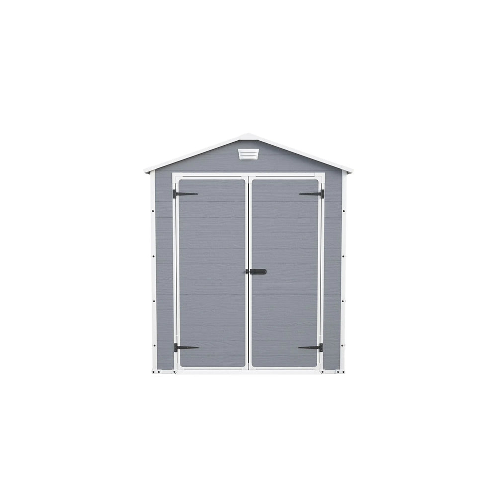 Keter 6X8 ft Apex Manor Resin Garden Shed Nibeza Style