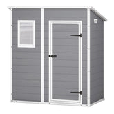 Keter Garden Storage Shed Artisan 77 214x218x226 cm 235572 Nibeza Style