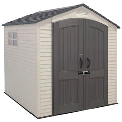 Lifetime Ultra-resistant Garden Shed with Window Uv100 214x213x227 Cm Nibeza Style