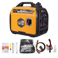 MaXpeedingrods 3500W Silent Inverter Petrol Generator with 4-Stroke Engine Nibeza Style