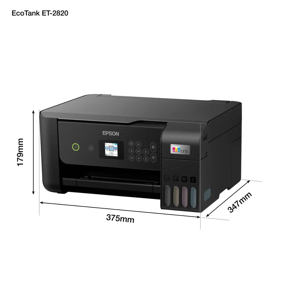 Ecotank et-2820 wireless multifunction printer for high capacity bottles Nibeza Style