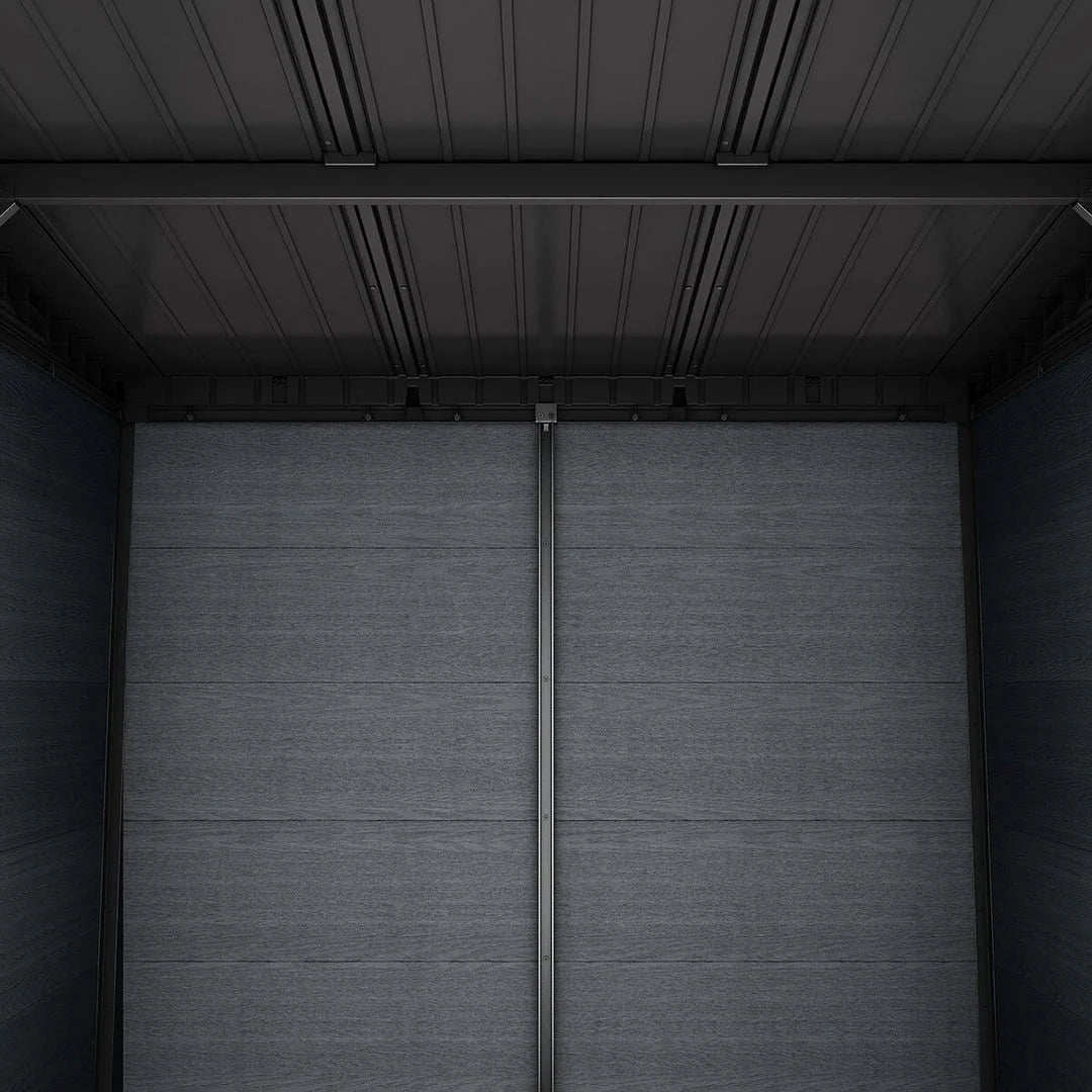 Keter Cortina 9ft 2″ x 7ft Garden Storage Shed Nibeza Style