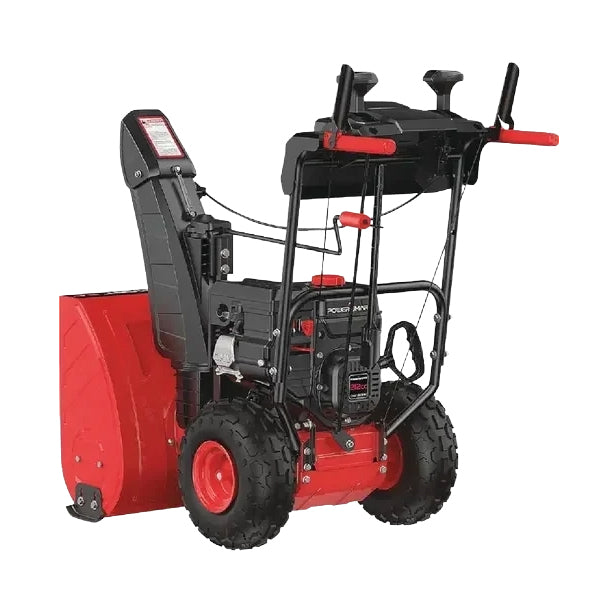 PowerSmart 26” 212cc Two Stage Gas Self Propelled Snow Blower with Electric Start Nibeza Style