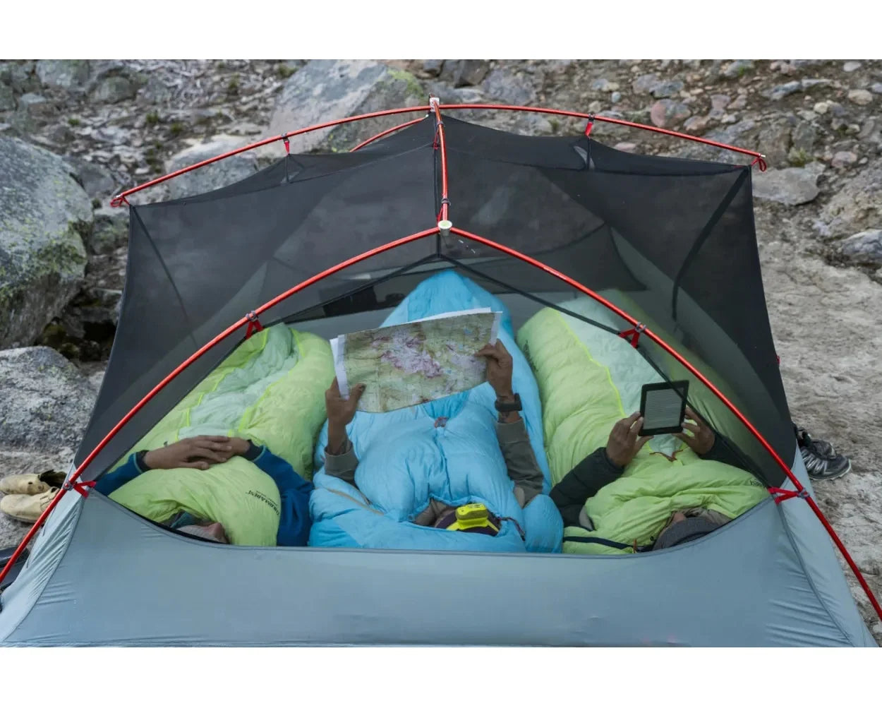 MSR Hubba Hubba LT 3 Backpacking Tent Nibeza Style