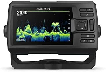 Garmin Striker Vivid 5cv, Easy-to-Use 5-inch Color Fishfinder and Sonar Transducer, Vivid Scanning Sonar Color Palettes (010-02551-00) Nibeza Style
