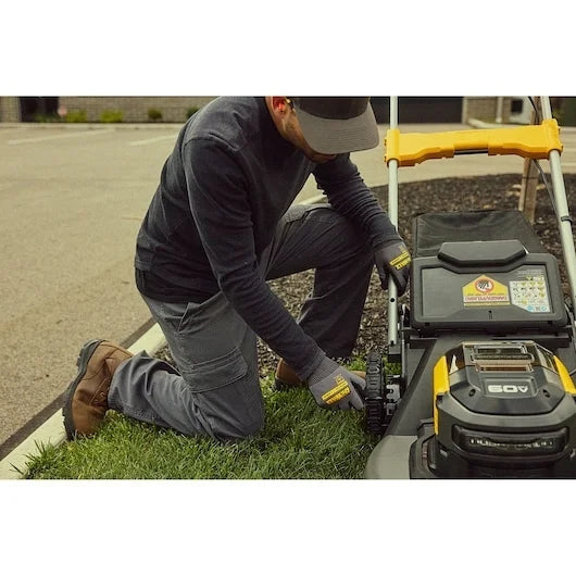 DeWalt 60V MAX 21″ Brushless RWD Self-Propelled Mower Kit DCMWSP700Y2 Nibeza Style
