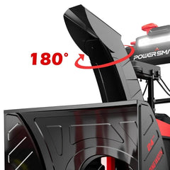 Powersmart 24-Inch 80V Cordless Battery Snow Blower Nibeza Style