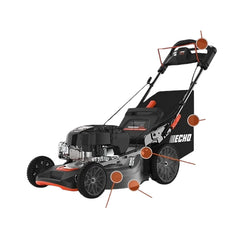 Echo LM-2119SP 21″ Self-Propelled Lawn Mower Nibeza Style