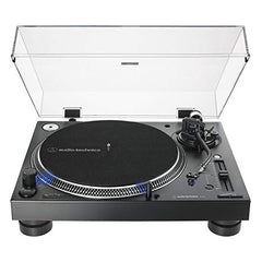 Audio-Technica AT-LP140XP-BK Direct-Drive Professional DJ Turntable, Black, Hi-Fi, Fully Manual, 3 Speed, High Torque Motor Nibeza Style