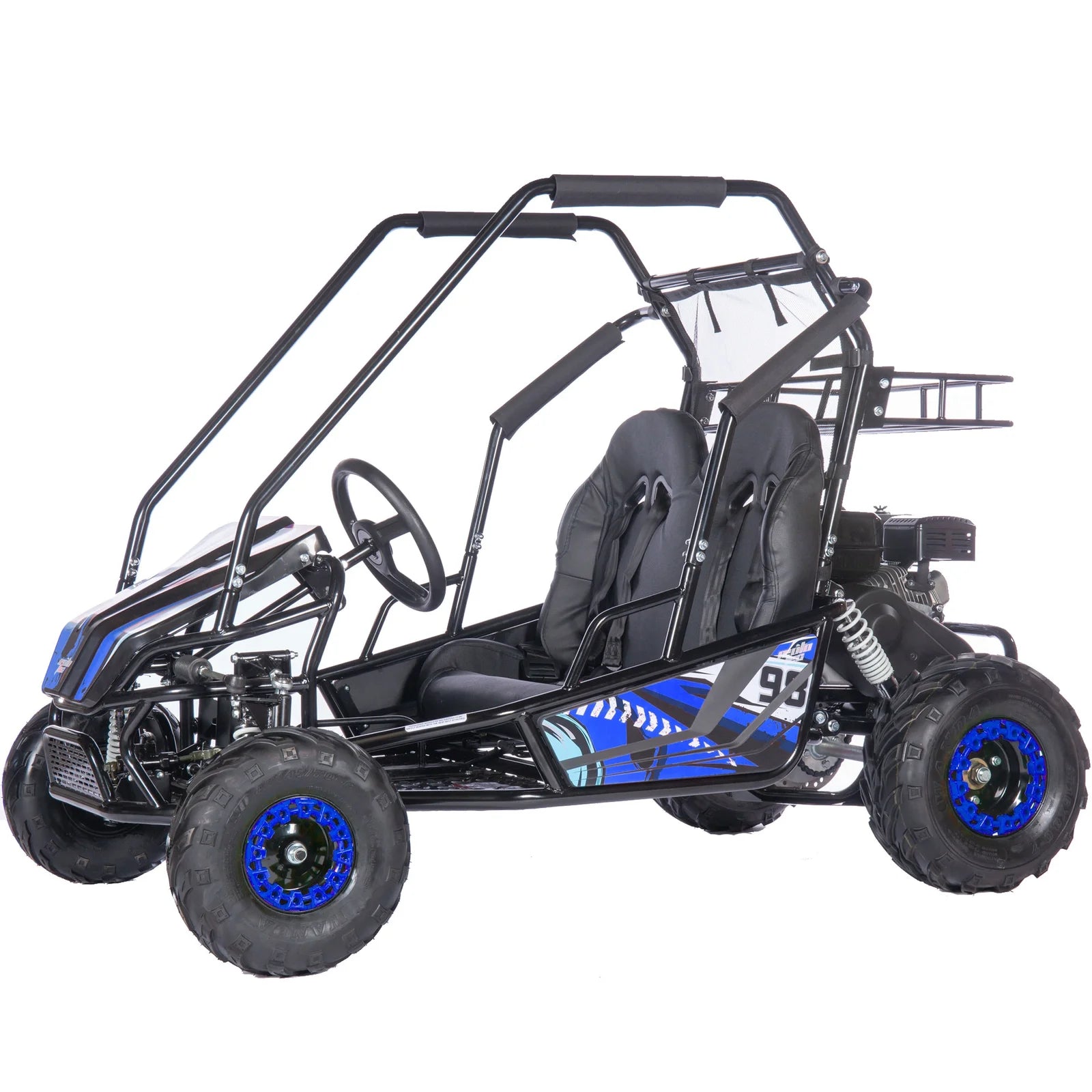 MotoTec Mud Monster XL 212cc 2 Seat Full Suspension Go Kart Nibeza Style