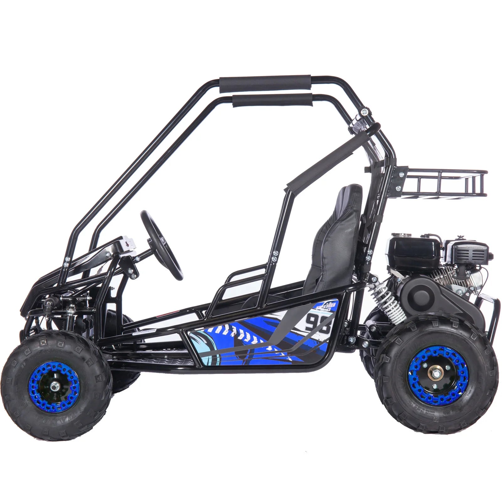 MotoTec Mud Monster XL 212cc 2 Seat Full Suspension Go Kart Nibeza Style