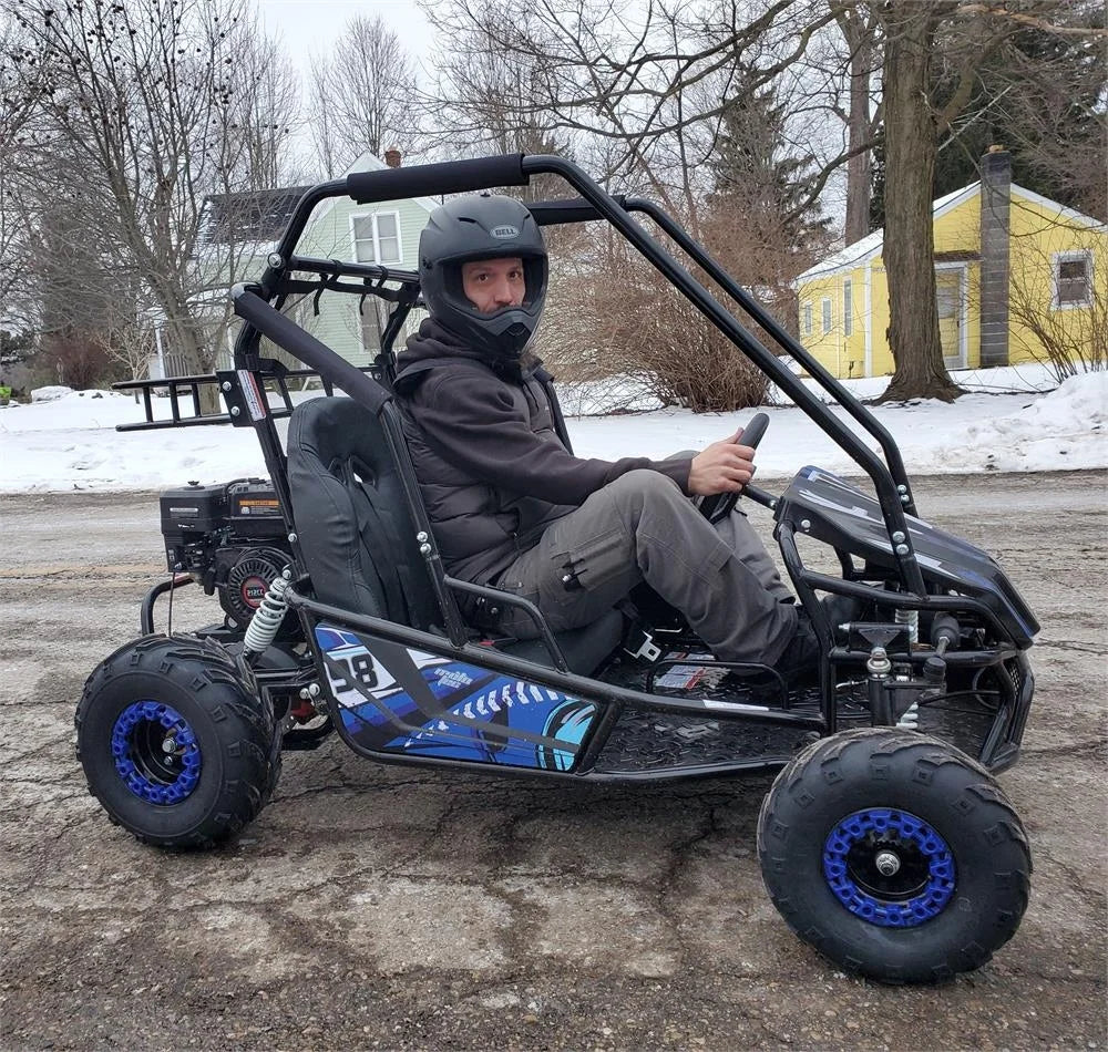 MotoTec Mud Monster XL 212cc 2 Seat Full Suspension Go Kart Nibeza Style