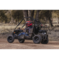 Coleman Powersports GK200 196cc Gas Powered Dual Seat Go-Kart Nibeza Style