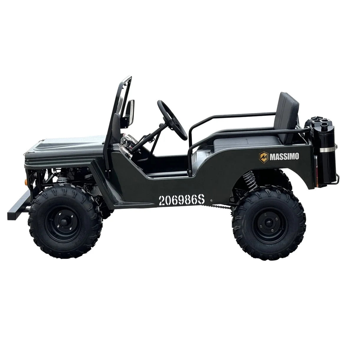 Massimo Mini 125 Go Kart 125cc 9hp Nibeza Style