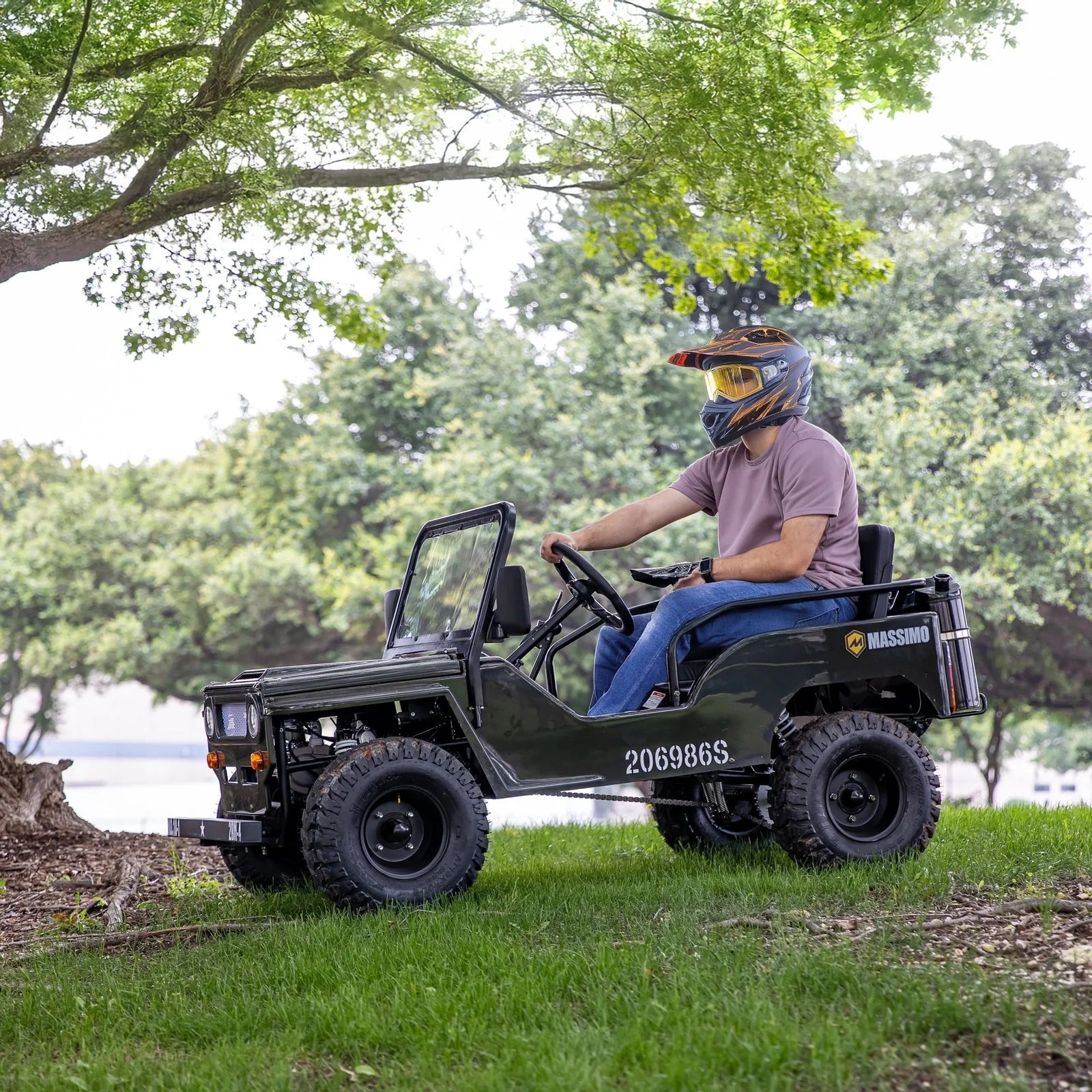 Massimo Mini 125 Go Kart 125cc 9hp Nibeza Style