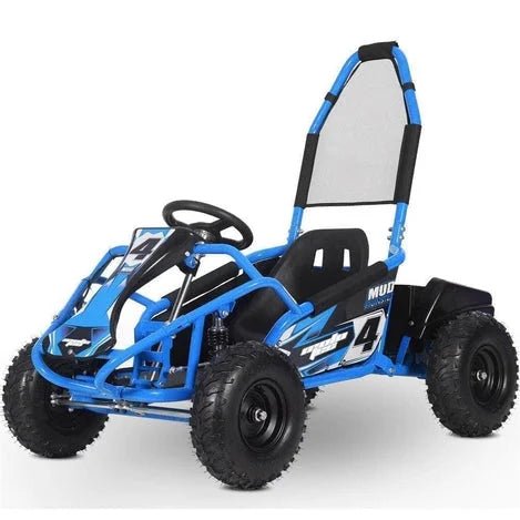 MotoTec Mud Monster Kids Electric Go Kart Nibeza Style