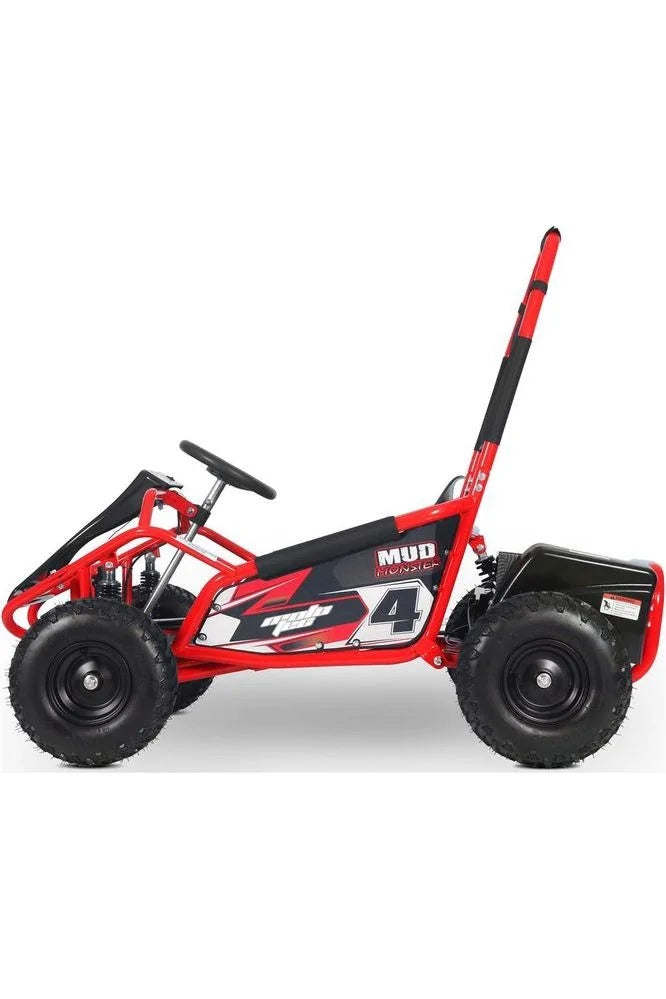 MotoTec Mud Monster Kids Electric Go Kart Nibeza Style