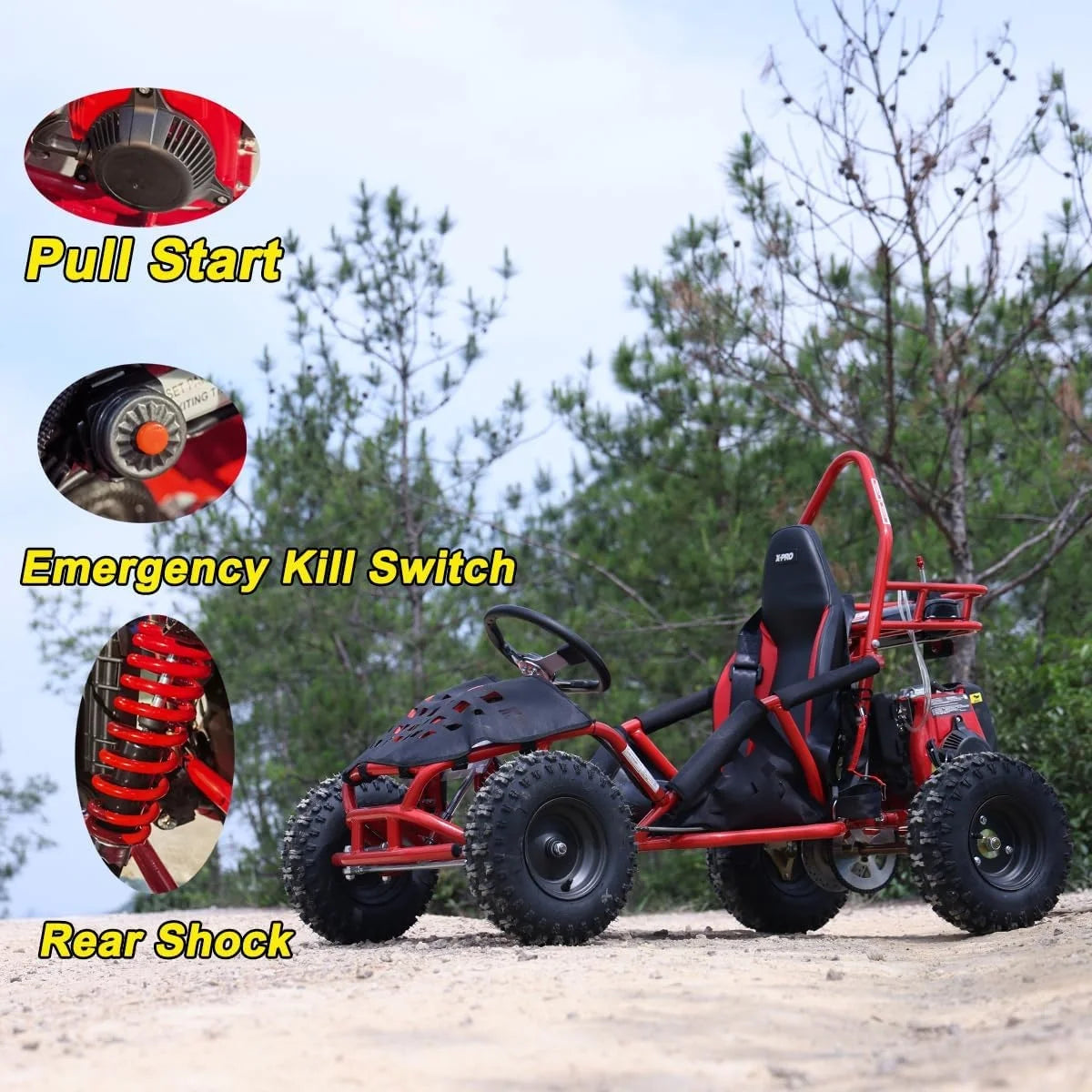 X-Pro Rover 50 Go Kart Nibeza Style