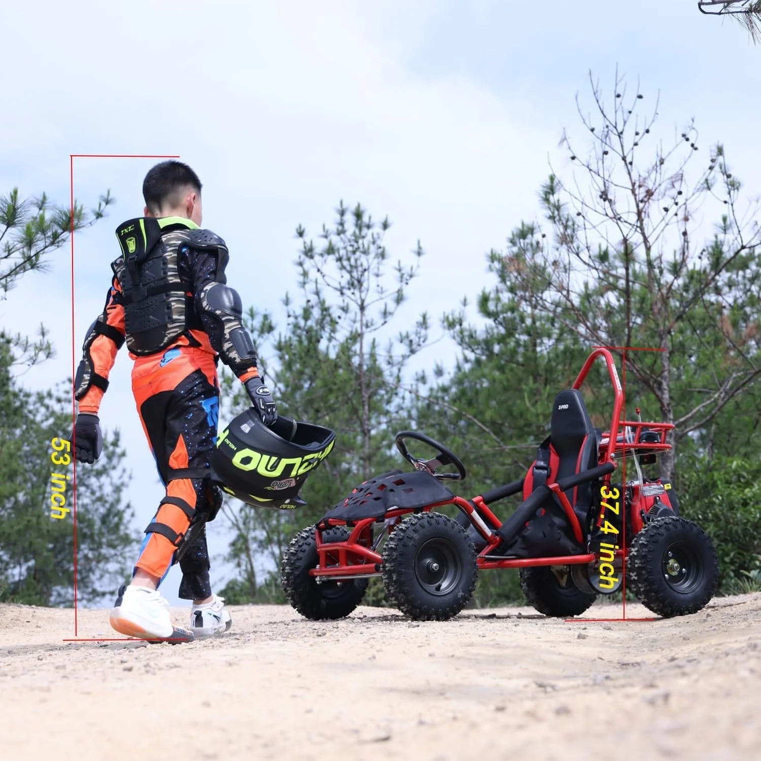 X-Pro Rover 50 Go Kart Nibeza Style