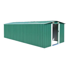 vidaXL Garden Shed 257x580x181 cm Metal Nibeza Style