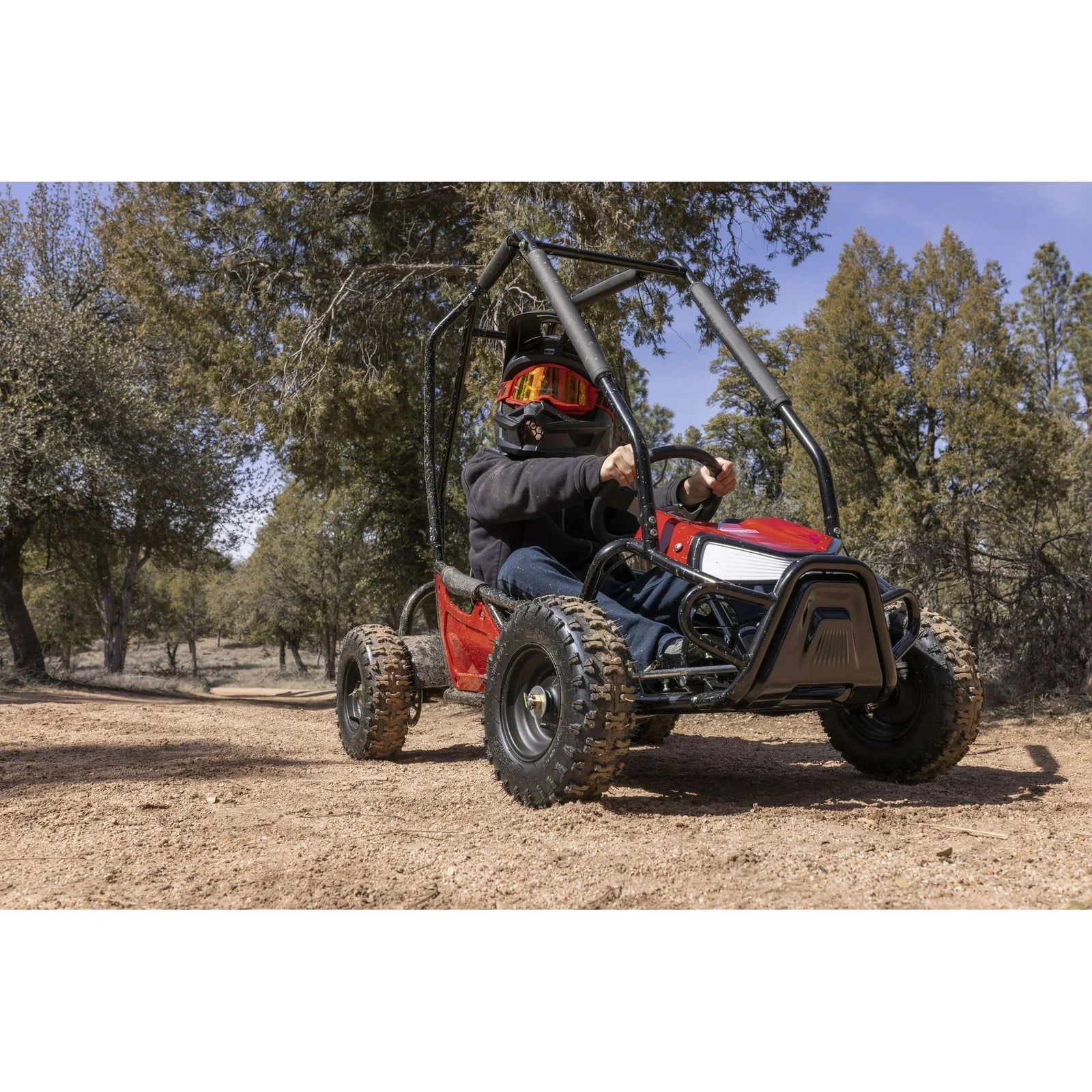 Coleman Powersports GK100 One-Seater Go Kart Nibeza Style