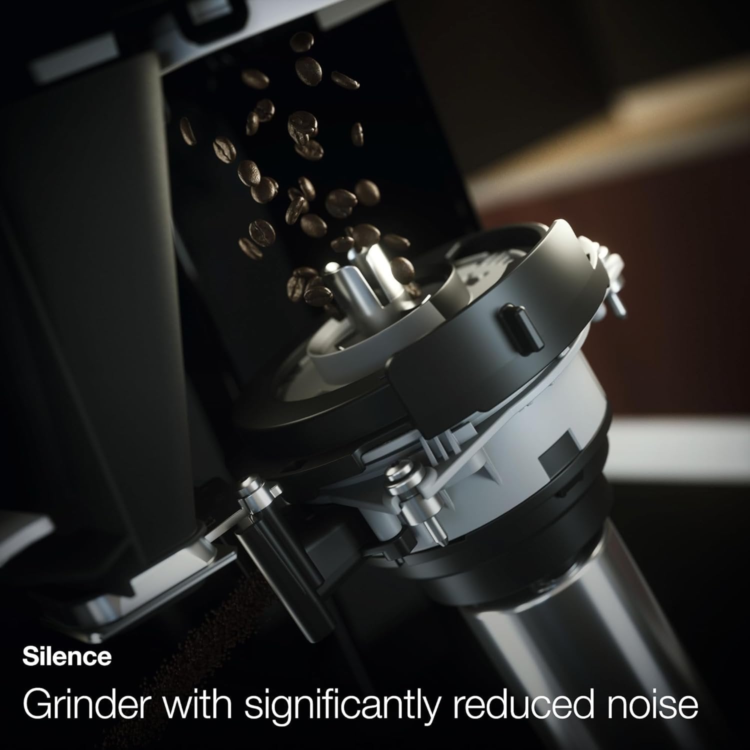 Miele CM 5310 Silence – Automatic coffee machine with OneTouch for Two, Aromatic System, coffee maker, cleaning programs and more, in obsidian black Nibeza Style