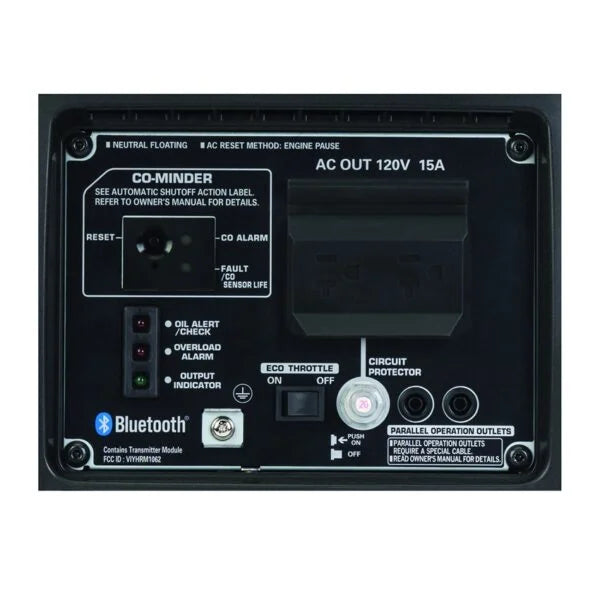 Honda Generator EU2200i Inverter Generator with CO-MINDER in Gray Nibeza Style