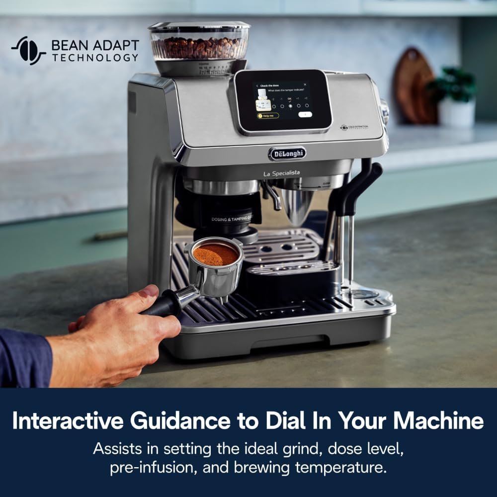 De’Longhi La Specialista Touch Espresso Machine with Cold Brew Nibeza Style
