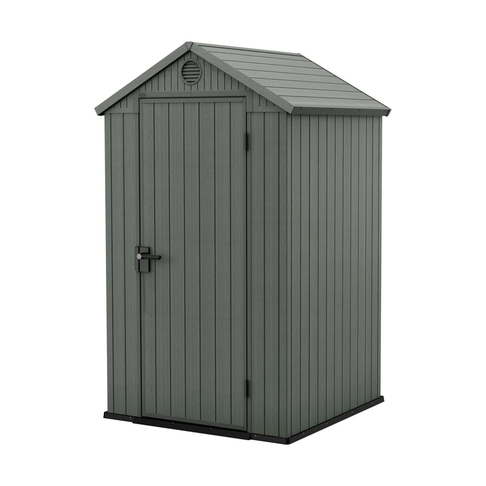Keter DARWIN 4×4 wooden resin garden shed Nibeza Style