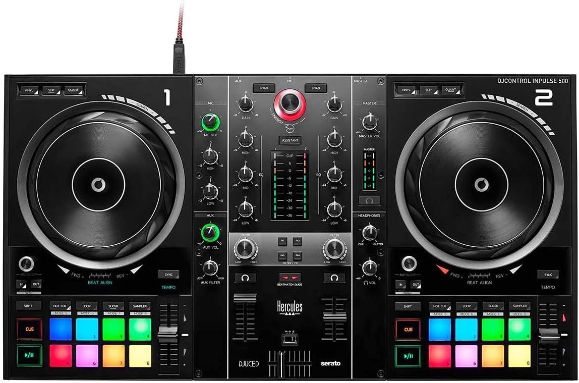 Hercules DJControl Inpulse 500 DJ Controller Nibeza Style
