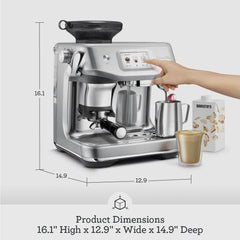 Breville Barista Touch Impress Espresso Machine Nibeza Style