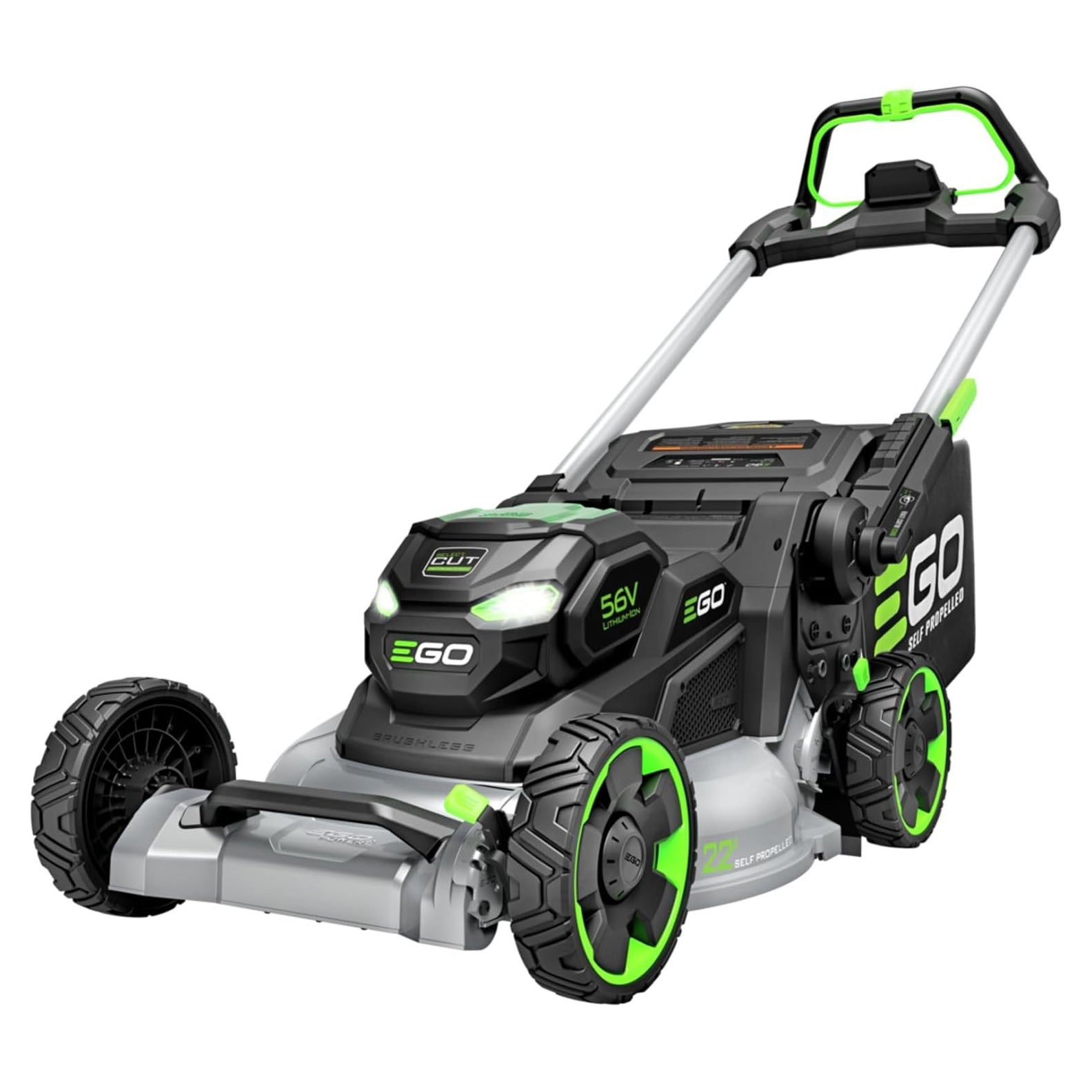 EGO Power+ LM2200SP 22″ Aluminum Deck Select Cut Self-Propelled Lawn Mower Nibeza Style