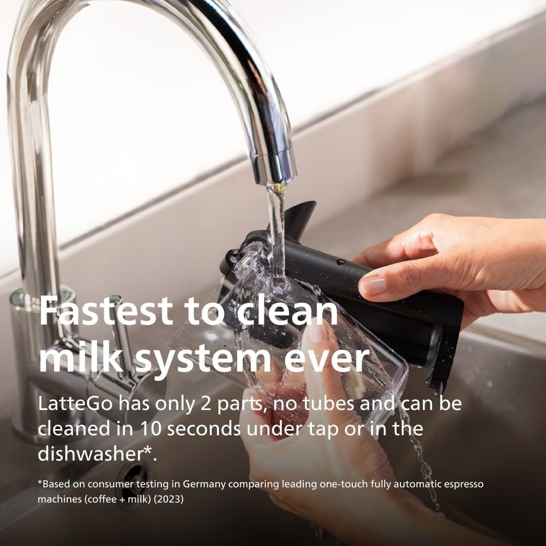 Philips 3300 Series Automatic Espresso and Coffee Machine with LatteGo Milk Frother Nibeza Style