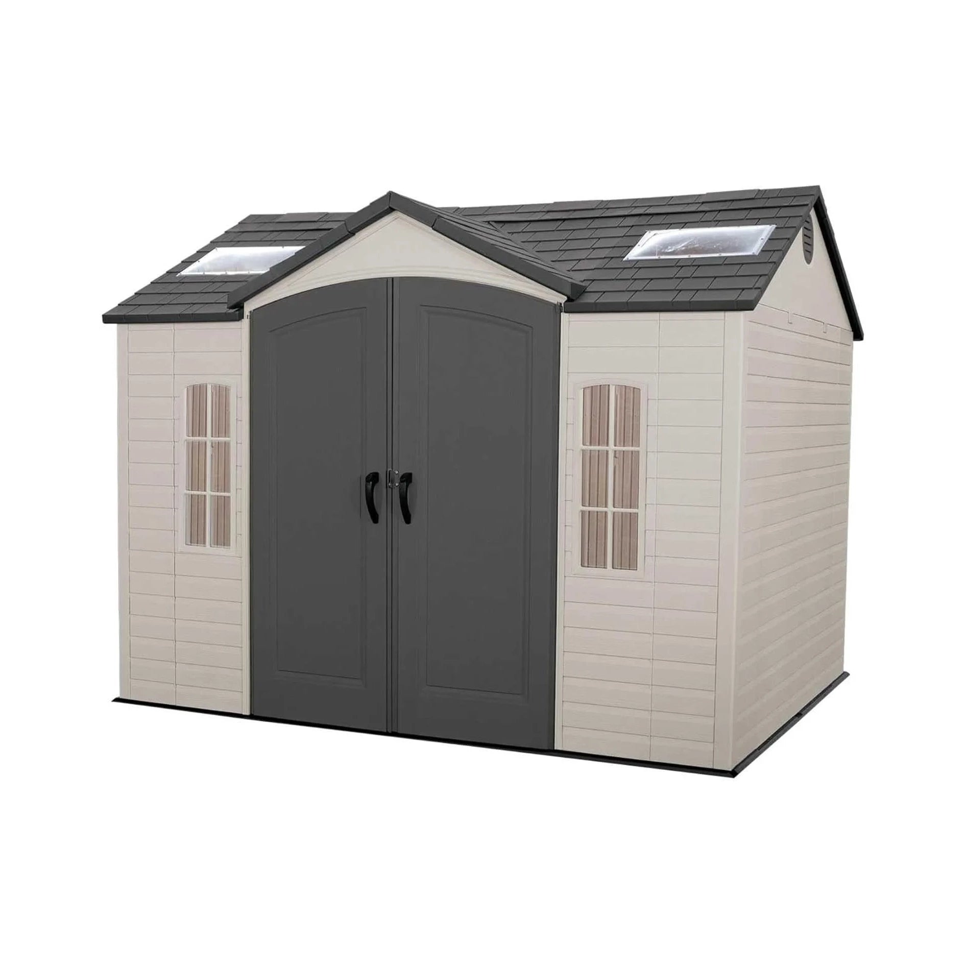 Lifetime 60005 Outdoor Storage Shed 10 x 8 Feet Nibeza Style