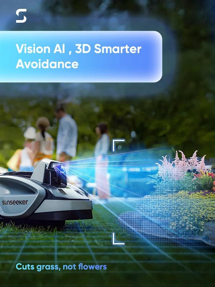 Sunseeker V3 Quiet Lawn Mower Nibeza Style