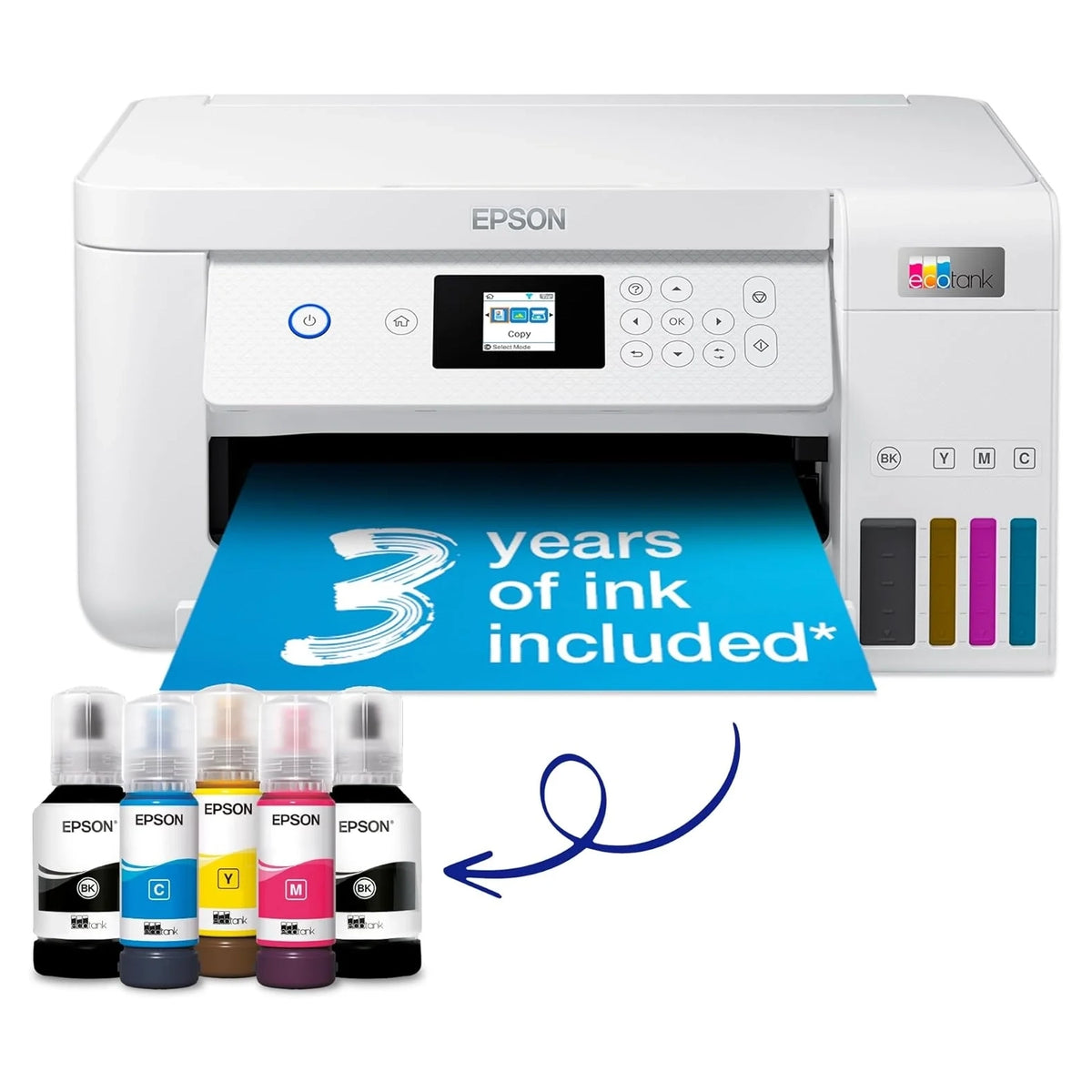 Epson EcoTank ET-2856 A4 Inkjet Printer Nibeza Style