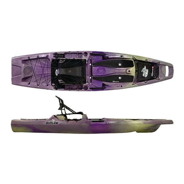 Perception Outlaw 11.5 Fishing Kayak Nibeza Style