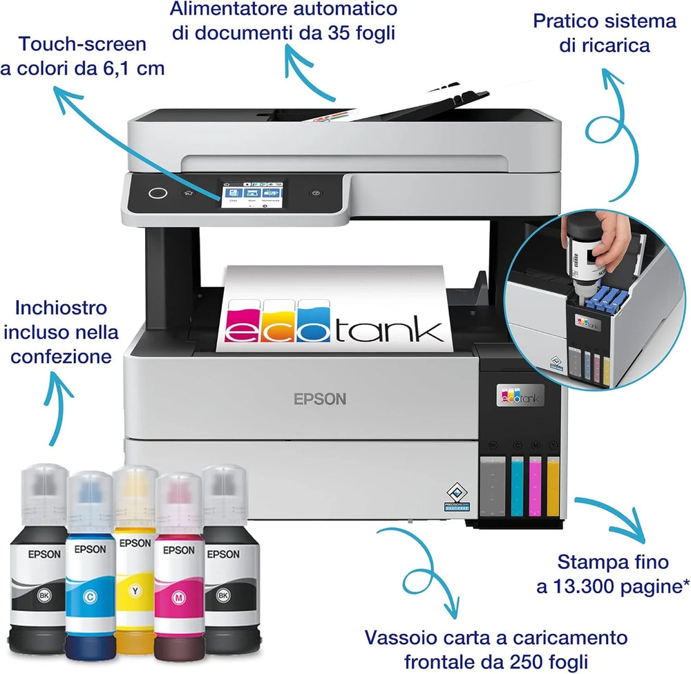 EPSON EcoTank ET-5150 Multifunction A4 Printer Nibeza Style