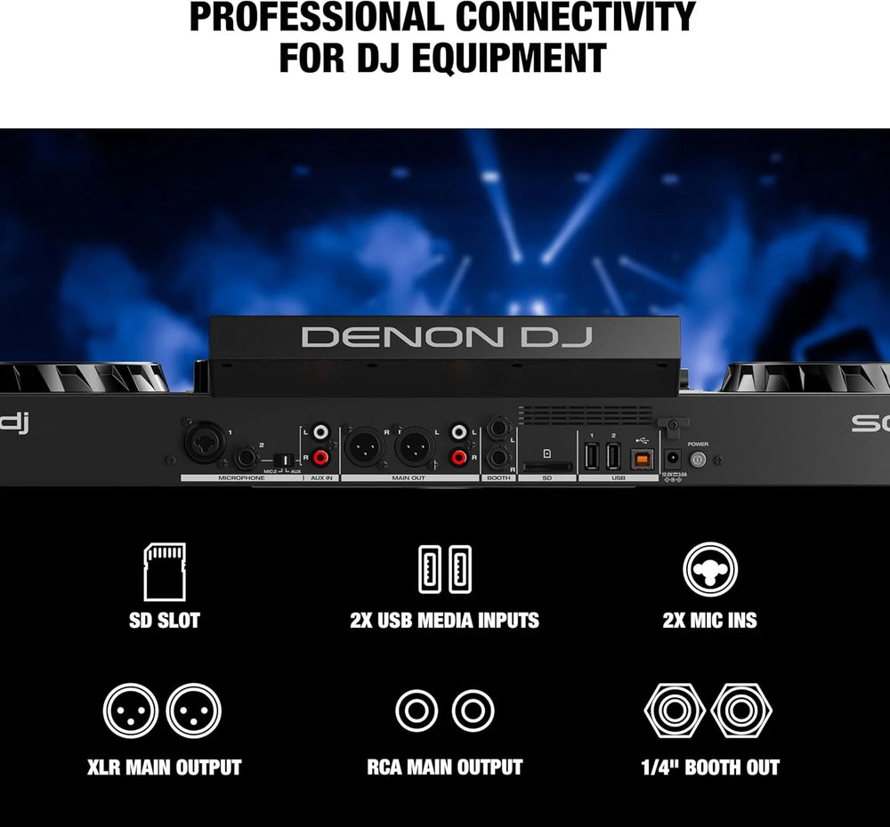 Denon DJ SC LIVE 4 4-Deck Standalone DJ Nibeza Style