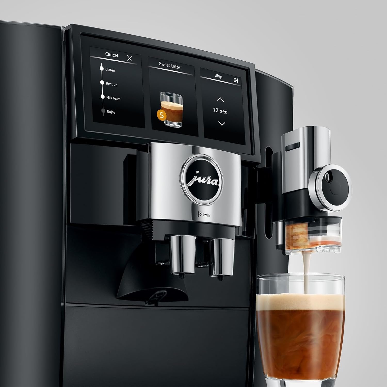 Jura J8 Twin Automatic Coffee Machine Nibeza Style
