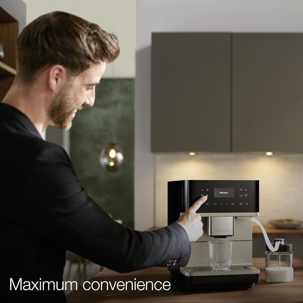 Miele MilkPerfection Fully Automatic Coffee Maker & Espresso Machine CM6360 Nibeza Style