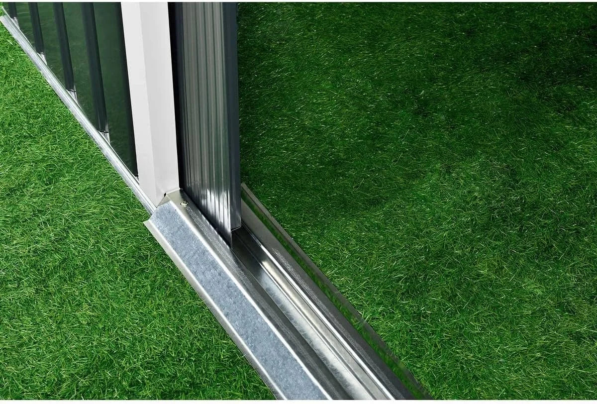 Habitat Et Jardin ROSAS Metal Garden Shed Nibeza Style