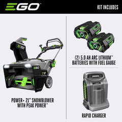 EGO SNT2102 21″ Cordless Snow Blower Kit Nibeza Style